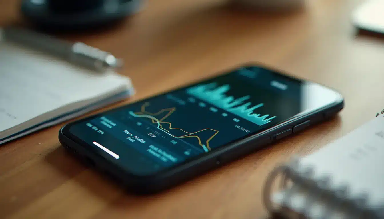 Application mobile de détection de tremblements affichant des données d'accéléromètre, outil développé dans le cadre d'un hackathon santé inspiré du tech guide Parkinson's UK