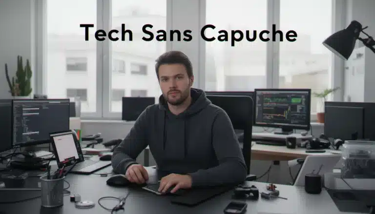 Illustration de tech sans capuche