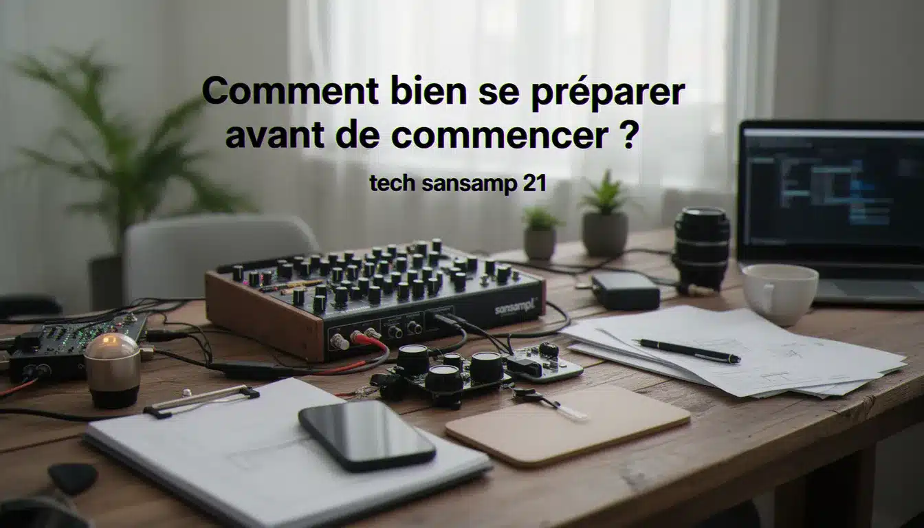 Comment bien se préparer avant de commencer ? — tech sansamp 21
