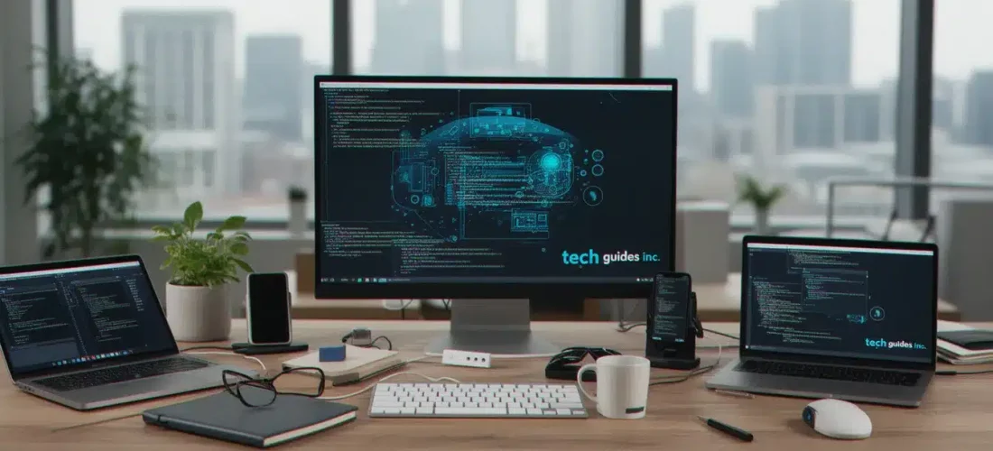 Illustration de tech guides inc