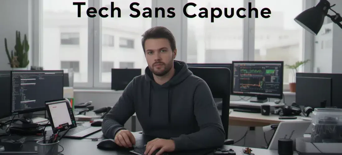 Illustration de tech sans capuche