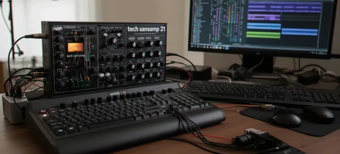 Illustration de tech sansamp 21