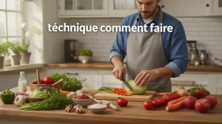 Illustration de technique comment faire